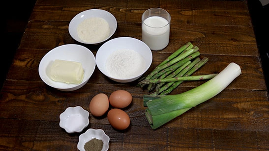 La ricetta dello sformatino di asparagi