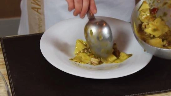 L'impiattamento dei nostri maltagliati